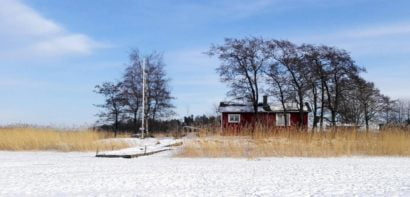 Helsinki frozen sea