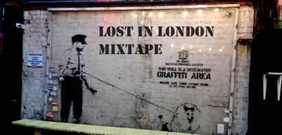 Graffiti in London by Banksy