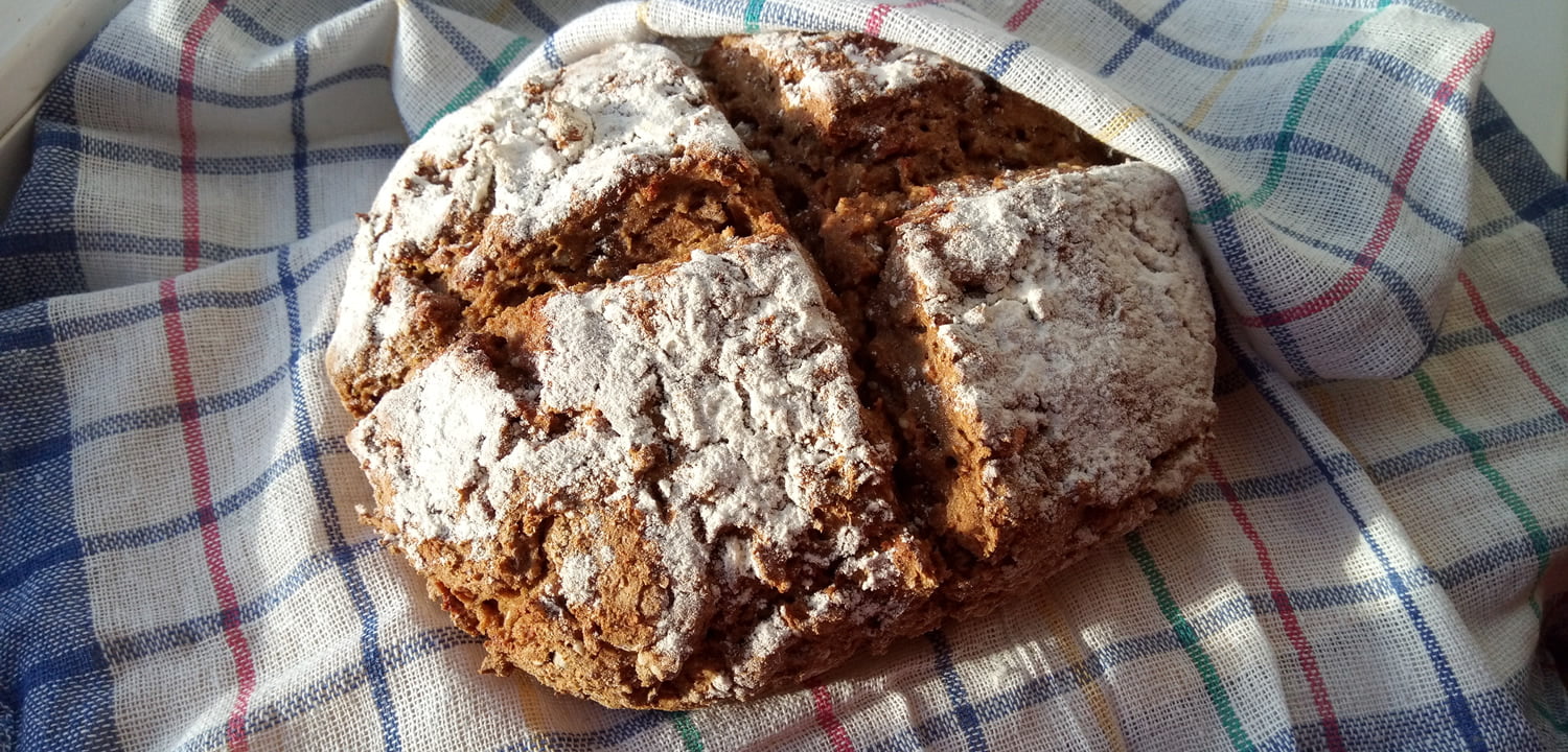 Seeded soda bread