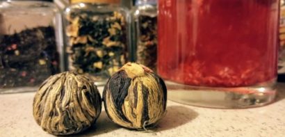 Tea balls and jam
