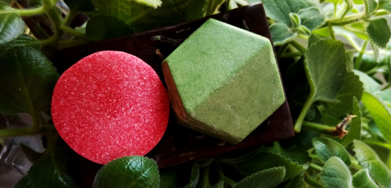 Solid soap and shampoo bars