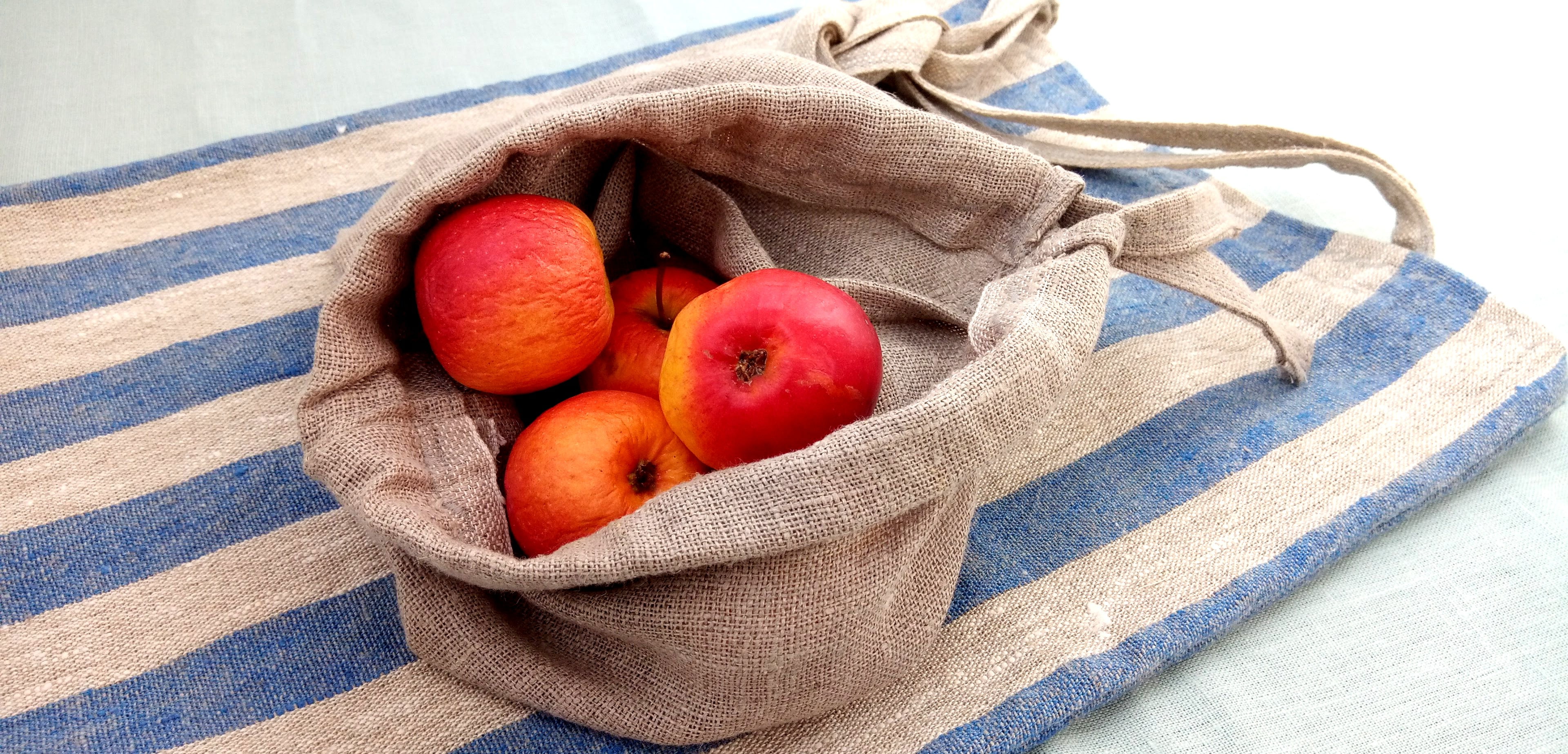 Handmade fabric bags