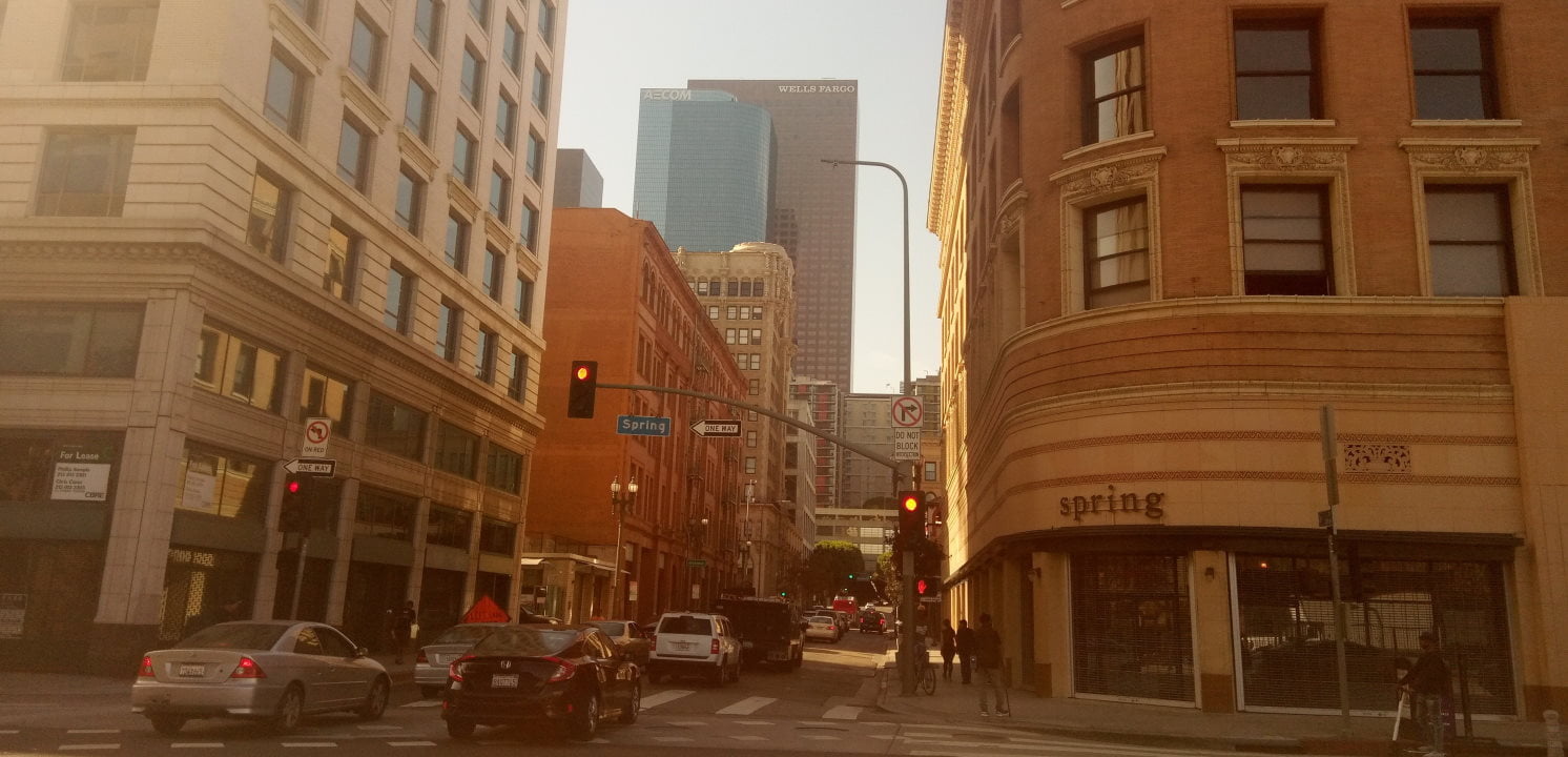 Streets in Downtown LA