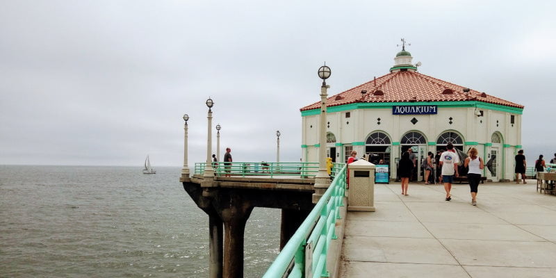 Aquarium on the Manhattan Beach pier