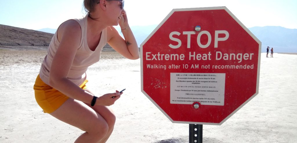 Badwater basin with Rima