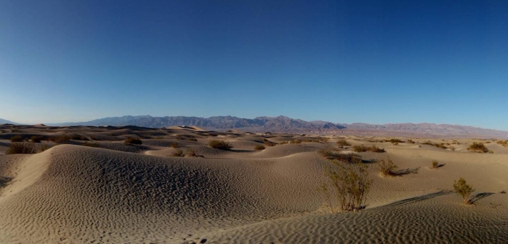 Flat Sand Dunes 