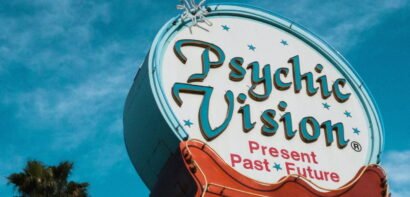 'Psychic Vision' sign